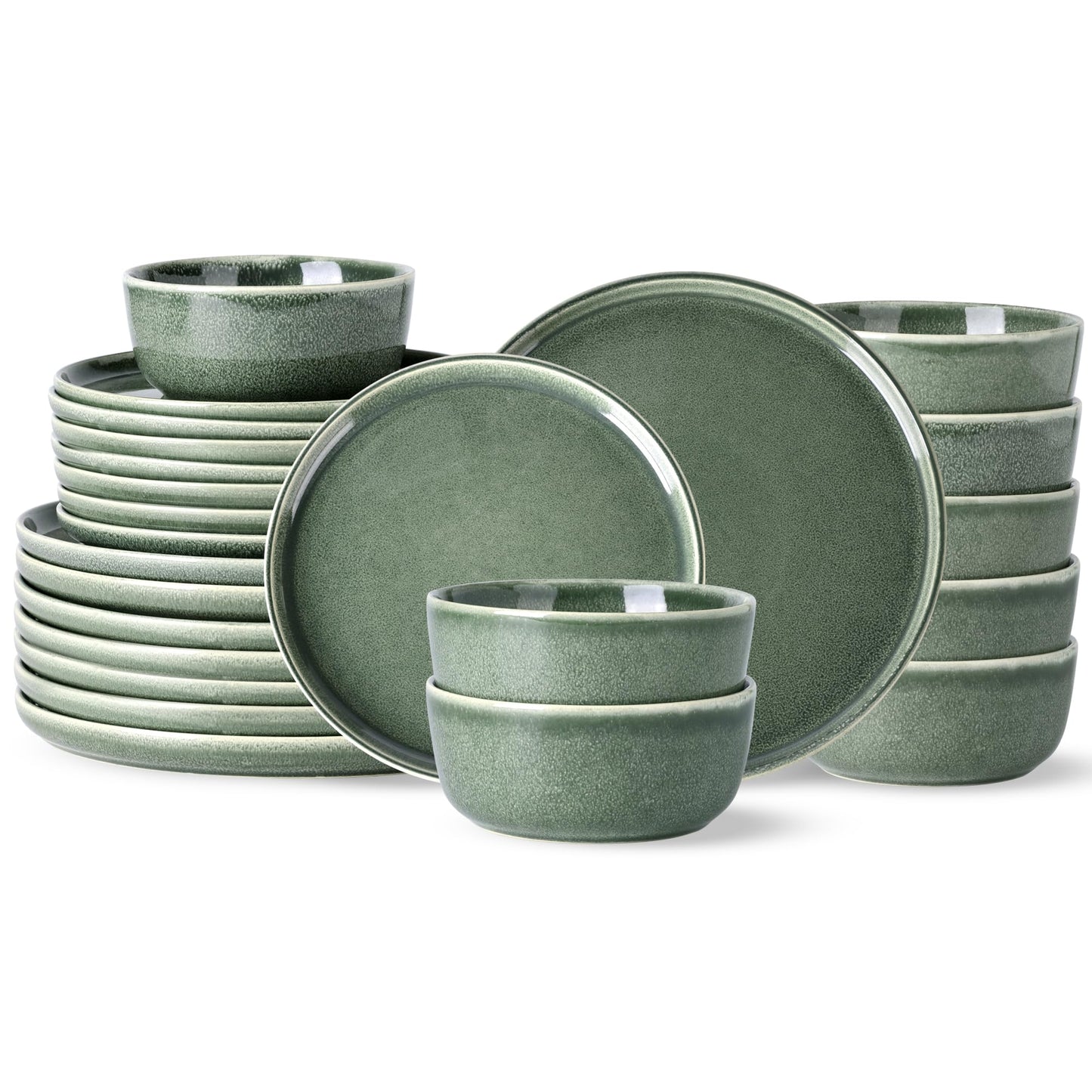 Handmade Stoneware Dinnerware Set – 4/6/8