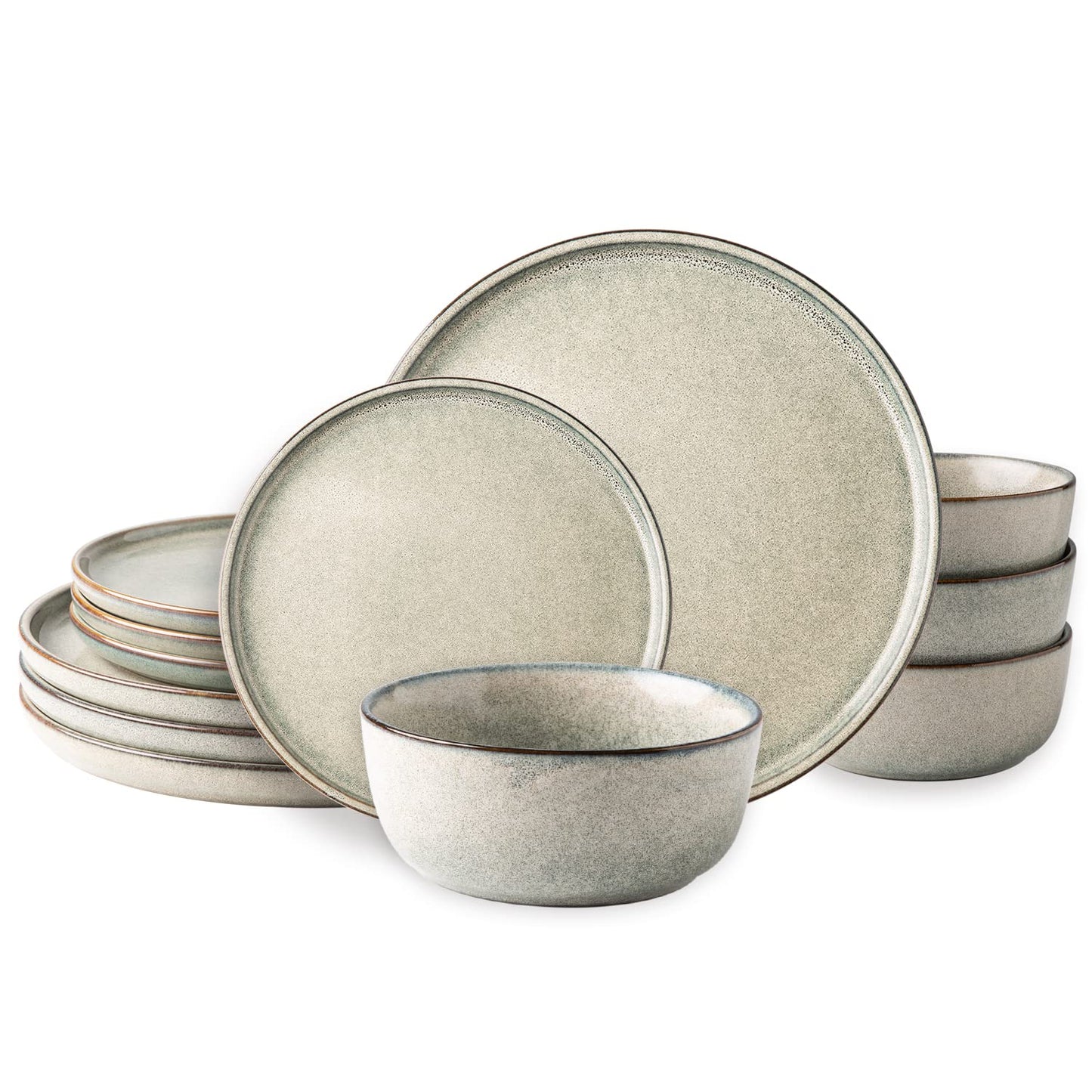 Handmade Stoneware Dinnerware Set – 4/6/8