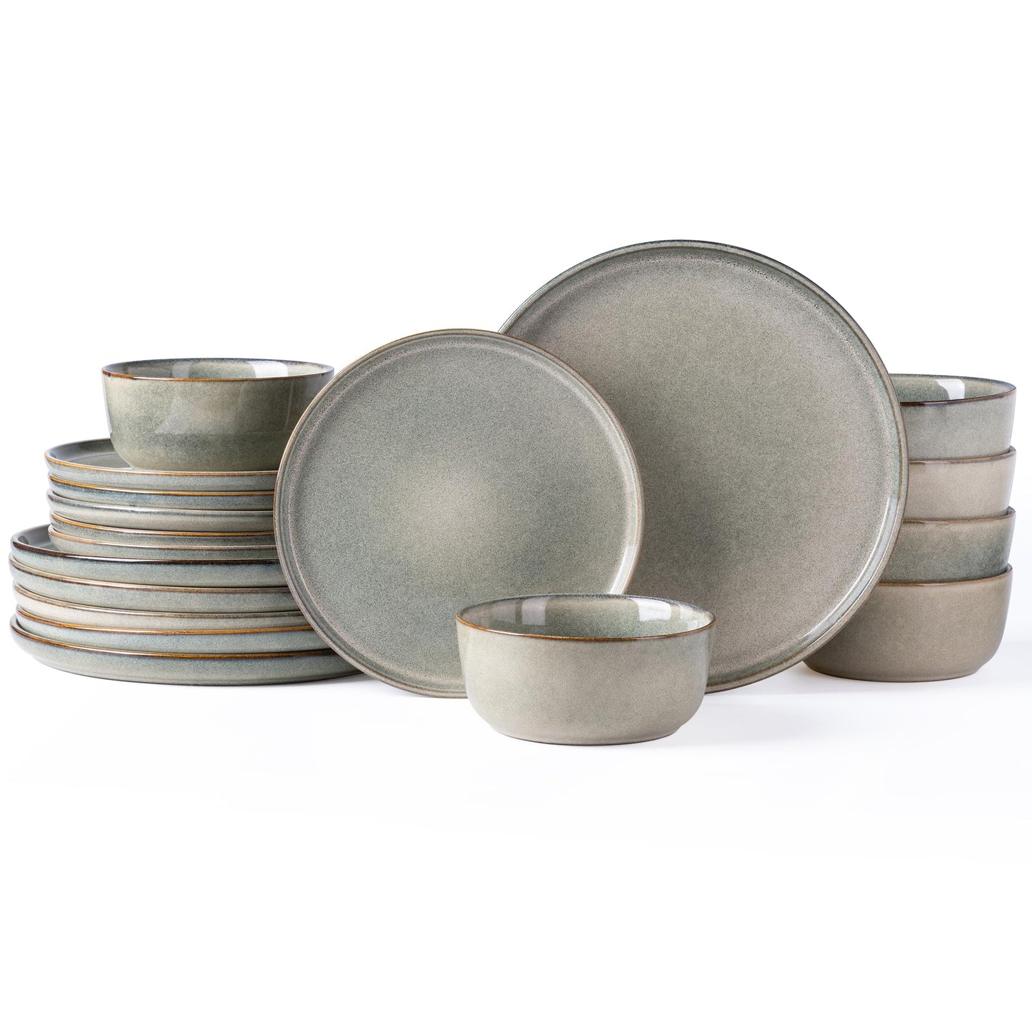 Handmade Stoneware Dinnerware Set – 4/6/8