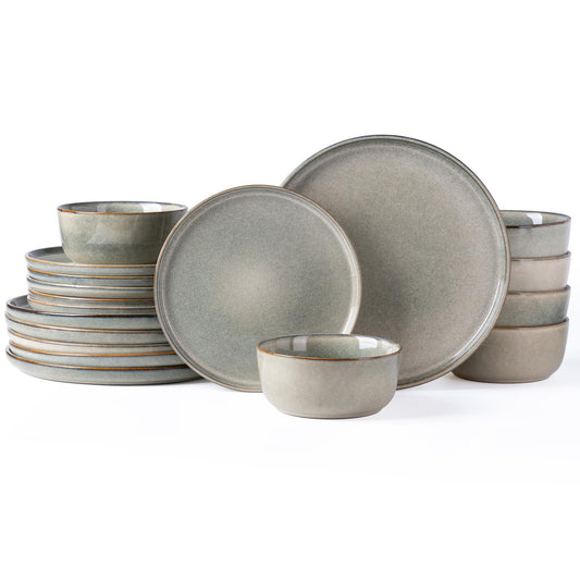 Handmade Stoneware Dinnerware Set – 4/6/8