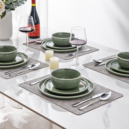 Handmade Stoneware Dinnerware Set – 4/6/8