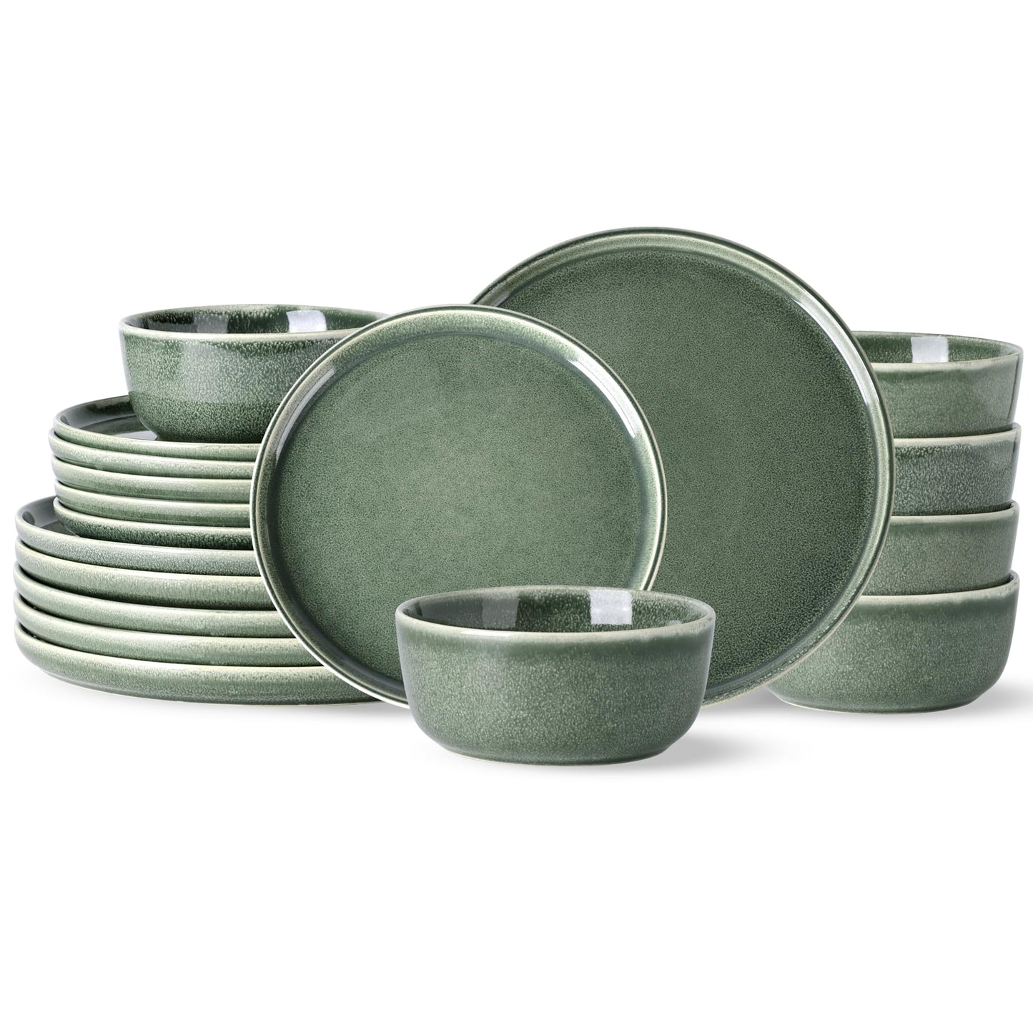 Handmade Stoneware Dinnerware Set – 4/6/8