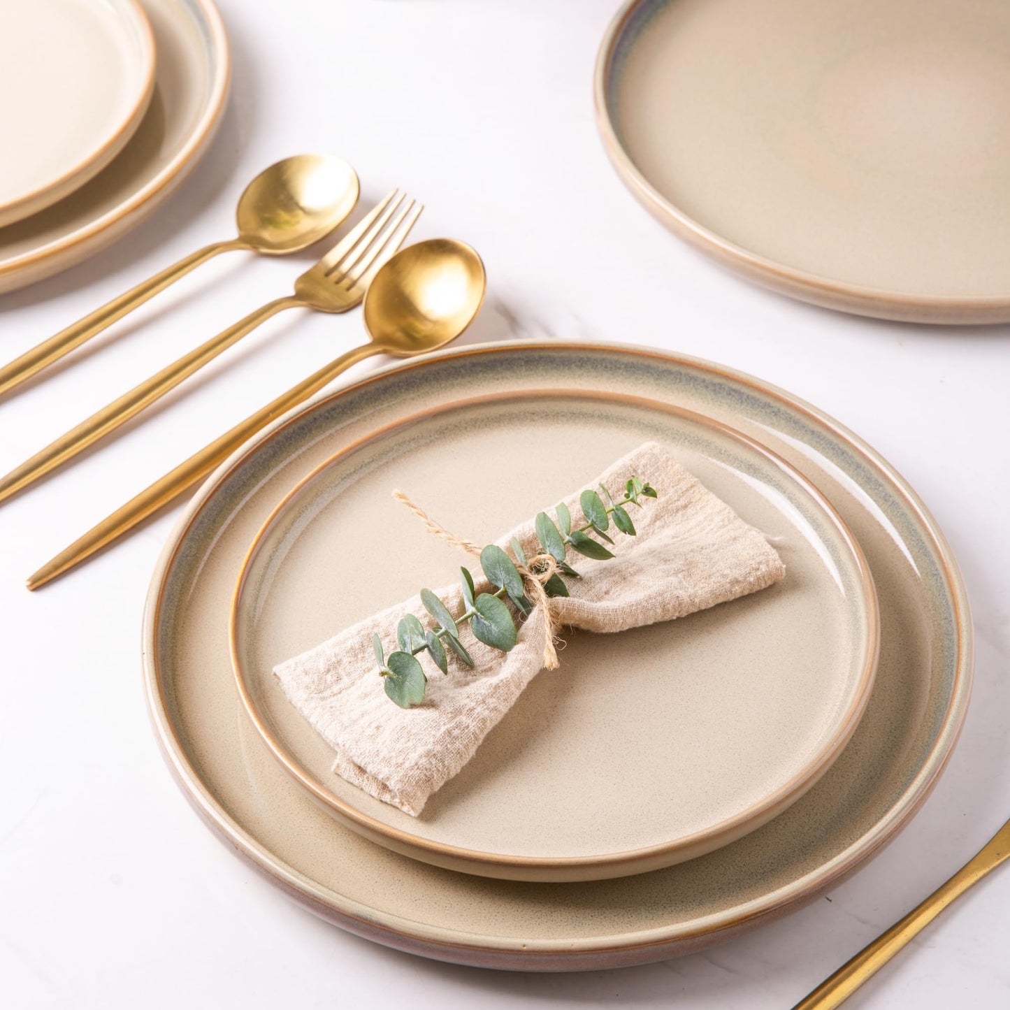 Handmade Stoneware Dinnerware Set – 4/6/8